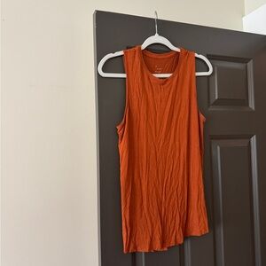 a new day Rust Orange Tank Top